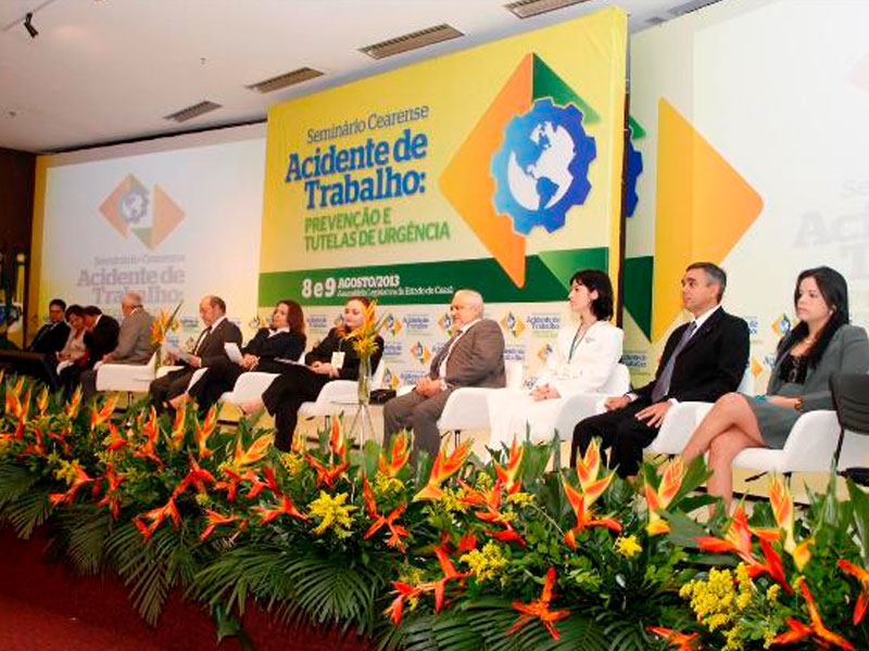 Seminário sobre prevenção de acidentes de trabalho reúne magistrados, médicos, peritos e engenheiros de segurança